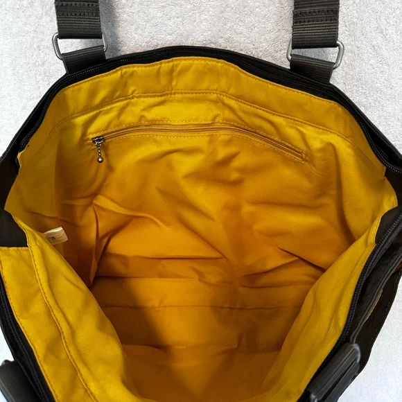 NWOT BAGGALLINI TOTE IN GRAY. 17” W x 10 1/2” H x 5” D. - Picture 4 of 10